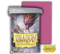 Dragon Shield Small Sleeves - Matte Pink Diamond (60)