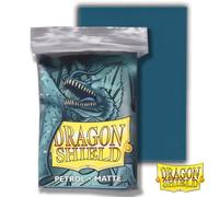Dragon Shield Small Sleeves - Matte Petrol (60)