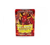 Dragon Shield Small Matte Crimson Sleeves (60)