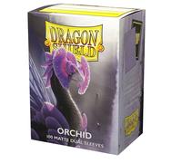 Dragon Shield AT-15041 Standard Size Dual Matte Orchid (100 Sleeves)