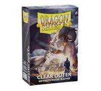 Dragon Shield Standard Outer Sleeves - Matte Clear (100 Sleeves)