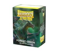 Dragon Shield | Standard Size Card Matte Sleeves | 100 CT - Smooth & Tough Premium TCG Sleeves | Compatible with Pokemon, Flesh & Blood, One Piece & Magic the Gathering | Forest Green