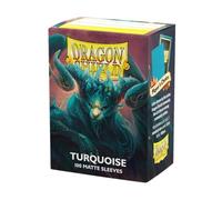 Dragon Shield | Standard Size Card Matte Sleeves | 100 CT - Smooth & Tough Premium TCG Sleeves | Compatible with Pokemon, Flesh & Blood, One Piece & Magic the Gathering | Turquoise - Players' Choice