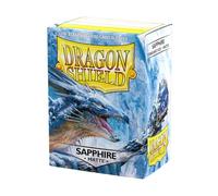 Dragon Shield | Standard Size Card Matte Sleeves | 100 CT - Smooth & Tough Premium TCG Sleeves - Compatible with Pokemon, Flesh & Blood, One Piece & Magic the Gathering | Sapphire Matte