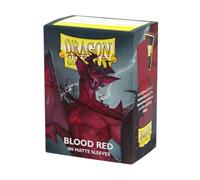 Dragon Shield Sleeves Matte Blood Red (100)