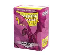 Dragon Shield | Standard Size Card Matte Sleeves | 100 CT - Smooth & Tough Premium TCG Sleeves | Compatible with Pokemon, Flesh & Blood, One Piece & Magic the Gathering | Magenta - Matte