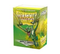 Dragon Shield | Standard Size Card Matte Sleeves | 100 CT - Smooth & Tough Premium TCG Sleeves | Compatible with Pokemon, Flesh & Blood, One Piece & Magic The Gathering | Apple Green - Matte