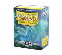Dragon Shield | Standard Size Card Matte Sleeves | 100 CT - Smooth & Tough Premium TCG Sleeves | Compatible with Pokemon, Flesh & Blood, One Piece & Magic the Gathering | Clear - Matte