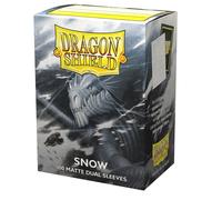 Dragon Shield Dual Matte Sleeves - Snow 'Nirin' (100)