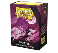 Dragon Shield Dual Matte Sleeves - Wraith 'Alaric, Chaos Wraith' (100)