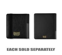 Dragon Shield Stylish Black Soft Padded Cover Luxury Quality Binder Card Codex