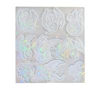 Dragon Silicone Mold for Making Keychains Jewelery Pendant at Home Molds for Crafting Dragon Pendant Jewelry Epoxy Resin Molds