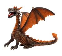 Dragon sitting orange Figurine