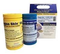 Dragon Skin 10 Very Fast Platinum Silicone Cure 2 Pints Kit (2 lbs)