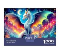 Dragon Skull Sword 1000Piecess JigsawPuzzlesDragon Cosmic ForAdults Challenging Brainteasing Age12+byth EducationalGame Uncover The Puzzle 70x50cm/1000pcs