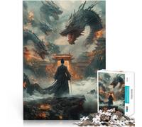 dragon slayer1000 Piece Jigsaws for Adults Help the brain exercise addictive toys to cultivate patience Home Decoration Toys 38x26cm