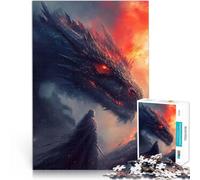 Dragon slayerJigsaw Puzzles for Adults 1000 Pieces for Educational Game Challenge Toy is ideal as gifts for the whole family 38x26cm