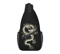 Dragon Sling Bag Crossbody Bag Shoulder Backpack Daypack Casual Backpack Chest Daypack Cool Bag