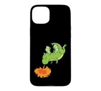 Dragon spits Fire Fable Creature Fairy Tale Case for iPhone 15 Plus