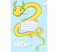 Dragon Squared Notebook A5 - 5x5 mm Grid: 60 Pages | School Exercise Book | 5 mm Squares | Math and Science Notebook | Softcover