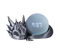Dragon Stand For Echo Dot 4th/5th Gen, 3D Printed Dragon Shaped Smart Speaker Base Mount Holder, Speaker Holder Base Accessories Ornament, Dragon Statue Desktop Table Stand Holder Decoration