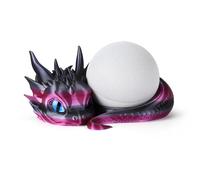 Dragon Stand for Echo Dot 4th/5th Gen, 3D Printed Smart Speaker Holder and Exquisite Desktop Decoration (Purple Black)