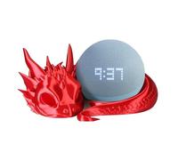 Dragon Stand For Echo Dot 4th/5th Gen, 3D Printed Smart Speaker Holder, Exquisite Desktop Decoration With Dragon Shaped For Bedroom, Living Room, Offices, Speaker Stand Base Accessories Ornament