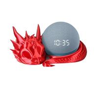 Dragon Stand For Echo Dot 4th/5th Gen, Dragon Speaker Stand, Fantasy Holder Base, Stable Decorative Support, Stable Speaker Support, Black, For Desk, Bookshelf, Home, Offices, Display