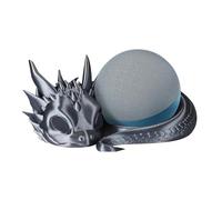 Dragon Stand For Echo Dot 4th/5th Gen, Dragon Speaker Stand, Fantasy Holder Base, Stable Decorative Support, Stable Speaker Support, Black, For Desk, Bookshelf, Home, Offices, Display