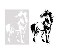 Dragon Stencils for Crafts,18x26cm Animal Lion Dragon Tiger Stencils Template for Painting on Wood Walls Canvas Decorations DIY Projects Style 4