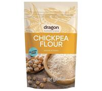 DRAGON SUPERFOOD Chickpea Flour 200g | Gluten-Free | Vegan Protein-Rich for Baking, Breading, Thickening, Gluten-Free Cooking