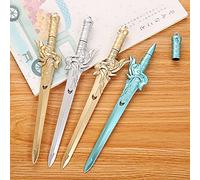 Dragon Sword Gel Ink Rollerball pens Fine Point Roller Ball Pens Set for Smooth Writing (10)