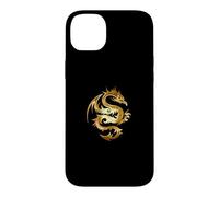 Dragon Symbol/Chinese Mythical Calligraphy Tai Chi Design Case for iPhone 14 Plus