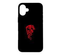 Dragon Symbol/Chinese Mythical Calligraphy Tai Chi Design Case for iPhone 16 Plus