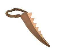 Dragon Tail Costume - Soft Fabric 36 cm, Dinosaurier Tierschwanz, Elastic Strap | Kids Fancy Dress Accessory, Kostüm Zubehör For Boys, Girls, Dino Motto Party, World Book Day, Cosplay