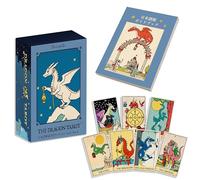 Dragon Tarot 78 Cards, Rider Version, For Beginners, Tarot Cards, Weighted Edition, Japanese Guide Book Included (English Language Not Guaranteed)