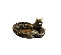 Dragon Theme Resin Ashtray Home Decors Traditional Chinese Craftsmanship MultiFunctional For Living Room Office Use Decorative Ashtray For Home