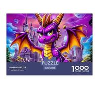 Dragon Thoughtfully Designed Jigsaw Puzzle for Relaxed British Households, Highlighting Fantasy through A Calm Structure That Supports Focus And Shared Enjoyment 52x38cm/1000pcs