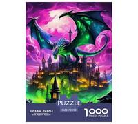 Dragon Thoughtfully Produced Jigsaw Puzzle Ideal for Unwinding after Busy Days, Featuring Fantasy within A Harmonious And Enjoyable Assembly Flow 70x50cm/1000pcs