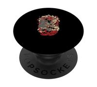 Dragon Tiger - Bold Urban Aesthetic PopSockets Adhesive PopGrip