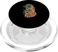 Dragon Tiger - Bold Urban Aesthetic PopSockets PopGrip for MagSafe
