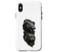 Dragon & Tiger - Forces of Balance Chinese Case for iPhone X/XS