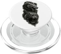 Dragon & Tiger - Forces of Balance Chinese PopSockets PopGrip for MagSafe