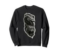 Dragon & Tiger - Forces of Balance Chinese Sweatshirt