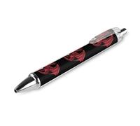 Dragon Tile Mahjong Retractable Ballpoint Pen Black Ink Ball Point Pen Work Pens 1 PCS