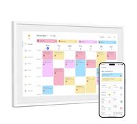 Dragon Touch 15.6 Inch Digital Task Calendar, Interactive Touch Screen, Smart Family Planner, Digital Photo Frame, Best Gift for Christmas, Wedding, Mom