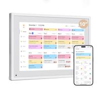 Dragon Touch Calendar, 10.1" Digital Calendar 2025 Family Wall Planner, 1080P Full HD Interactive Touchscreen, Smart Chore Chart and Home Organization, Gift for Busy Families Scheduling