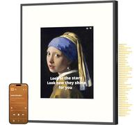 Dragon Touch Music Frame Bluetooth Speaker & Wi-Fi Digital Picture Frame, Hi-Fi 6-Speaker Wall-Mount or Tabletop Art Frame, Dynamic Lyrics Display for Home Decor, Supports Spotify & Apple Music