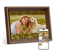 Dragon Touch - WiFi 10.1 Digital Photo Frame for Gifts, Show Videos on a Auto-Rotate Touch Screen Frame and Wall Mount, Easy to Share, Send via the
