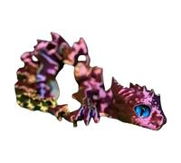 Dragon Toys,Articulated Dragon - Cute Small Animal Toy Printed | Executive Desk Decor with Flexible Joints, Pet Desk Dragon Decor for Living Room, do